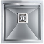 Lavello da Incasso Monovasaca 45 x 45 cm Slim Acciaio Inox Satinato GLAMOUR CM 012801.X0.01.2063 - 012801XCSSP