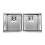 Lavello da Incasso 2 Vasche 89 x 45 cm Filotop Acciaio Inox Satinato PYPER CM 01535B.X0.01.2063 - 01535BXCSSP