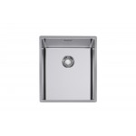 Lavello da Incasso 1 Vasca 38 x 44 cm Filotop - Slim Acciaio Inox Satinato IN-TECH CM 017311.X0.01.2098