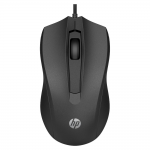 Mouse Consumer 100 Wired Black HP 6VY96AA