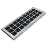 Baraldi 02HF445185 Hi-filter con telaio - Filtro antiodore lavabile e rigenerabile 445 x 185 mm