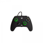 Controller Gamepad XBOX Enhanced Wired Green Hint Black Power A 1518818