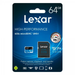 MicroSD 64GB HIGH PERFOMANCE 633X Lexar LSDMI064633X