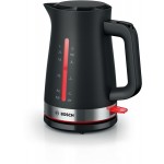 Bosch TWK4M223 Bollitore elettrico Capacità 1,7 Litri Potenza 2400 Watt Spegnimento Automatico Nero - MyMoment