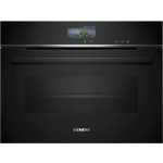 Siemens CS736G1B1 iQ700 Forno da Incasso Multifunzione Compatto Full Steam plus Combinato Vapore Classe A+ Nero 