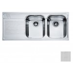 Lavello da Incasso 2 Vasche con Gocciolatoio Sinistro Inox Dekor Franke AML 621 7 DEKOR - 85820707 - 101.0022.388