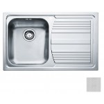 Lavello da Incasso 1 Vasca con Gocciolatoio a Destra Inox Logica Line Dekor LLL 611 79 x 50 Franke 101.0086.232 - 85800112