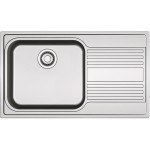 Lavello da Incasso 1 Vasca Grande con Gocciolatoio a Destra Inox Rapid RPX 611-86 LB Franke 101.0358.050