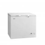 Congelatore a Pozzetto Capacita' 259 Litri Classe energetica F Statico Guarnizione anti-batterica e anti-muffa 84,5 cm Bianco Haier HCE259R 