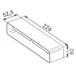 Raccordo Rettangolare Franke 9925207 - 112.0040.337