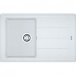 Lavello da Incasso Fragranite 1 Vasca con Gocciolatoio Reversibile 78 x 50 Bianco Franke BFG 611-78 - 114.0275.955 - 9899876