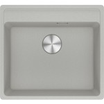 Lavello da Incasso Fragranite Monovasca 56 x 51 cm con Banco Miscelatore Maris Alluminio Franke MRG 610-52 TL - 114.0661.645