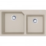 Lavello da Incasso Fragranite 2 Vasche 86 x 50 cm Sahara Serie Urban Franke UBG 620-86 - 114.0686.769