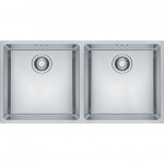 Lavello da Incasso Semifilo - Filotop 2 Vasche Inox 86 x 44 Maris Semifilo - Filotop MRX 220-40-40 Franke 127.0525.283 