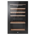 Cantinetta Vino 49 Bottiglie Classe energetica F Ripiani 4+1 Sistema luci 3D 50 cm Nero Haier HWS49GA Wine Bank 50 Series 5 