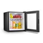 Frigobar termoelettrico con porta in vetro Classe E Altezza 47,5 cm Melchioni ICEBERG GLASS 24