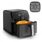 Moulinex EZ855HF0 Easy Fry Mega Friggitrice ad aria Coal Grey 7.5 Litri