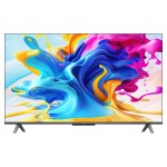 Televisore Smart TV 43 Pollici 4K Ultra HD Display QLED HDR Dolby Atmos Google TV TCL 43C645 Serie C64