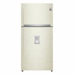 LG GTF916SEPED Frigorifero Libera Installazione Doppia Porta Total No Frost Classe E Larghezza 86 cm Wi-Fi Dispenser acqua Sabbia