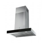 Cappa a Parete 60 cm Acciaio Inox e Cristallo nero Classe A+ Mythos Franke FCR 625 TC BK XS - 325.0653.923