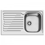Elleci LIK400SACDX Lavello 1 Vasca + Gocciolatoio SKY 400