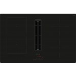 Siemens ED811BS16E iQ300 Piano Cottura da Incasso Induzione 4 Zone CombInduction con Cappa Integrata 80 cm 