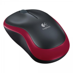 Mouse Consumer M SERIES M185 Wireless Nero e Rosso Logitech 910-002237