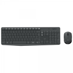 Tastiera e mouse Wireless MK SERIES Mk235 Nero Logitech 920-007913