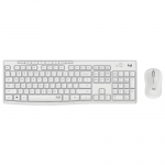 Tastiera e mouse Wireless MK SERIES Mk295 Silent Combo White Logitech 920-009821