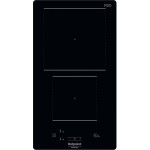 Piano Cottura da Incasso Induzione 30 cm Domino 2 Zone Vetro Nero Ariston Hotpoint HQ 0930S NE - HQ0930SNE