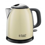 Russell Hobbs 24994-70 Bollitore Elettrico Capacità 1 Litro Potenza 2400 Watt Senza filo colore Crema