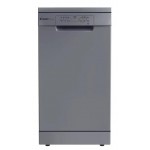 Lavastoviglie Libera installazione Slim 45 cm 10 coperti Classe E Silver Brava  Candy CDPH 2L1047S