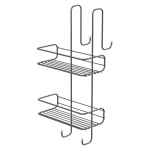 Cestello box doccia TITO Appendibile 2P Rettangolari Cromo lucido 24 x 49 x 22 cm 2485 13 Gedy