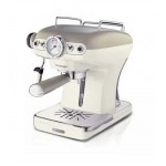 Ariete 1389 Macchina da Caffè Espresso di Design - per Polvere e cialde ESE Linea Vintage Beige