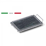 Piastra ollare Con Supporto Pieghevole 25 x 38 cm DS25 38 Ompagrill