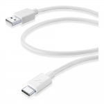 Cavo USB C POWER CABLE Data Bianco 0,6m USBDATA06USBCW Cellular Line