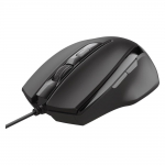 Mouse Consumer VOCA Comfort Wired Black Trust 23650