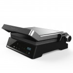 Cecotec Rock'nGrill Smart Griglia elettrica 2000W Temperatura Regolabili - 180º - Piano Rimovibile - Vassoio Raccoglibriciole 