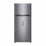 Frigorifero Libera Installazione Doppia Porta Total No Frost Classe E Larghezza 78 cm Wi-Fi Dispenser acqua Inox LG GTF744PZPED