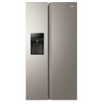 Frigorifero side-by-side Libera installazione 2 Porte Classe F Total No frost Finitura Grey Haier SBS 90 Serie 3 HSR3918FIMP 34004687