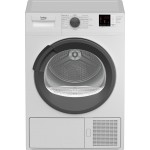 Beko DRXS827A Asciugatrice Slim Pompa di calore Libera Installazione 8 Kg Classe A++ Bianco Profondità 46 cm