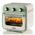 Ariete 4632 Friggitrice ad aria e forno Vintage 1400W  Capacità 16L Doppio vetro Verde