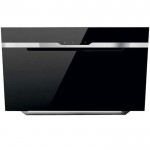 Elica MAJESTIC @ BL/A/90 -  PRF0116967B Cappa a Parete 90 cm Vetro Nero e Acciaio Inox 