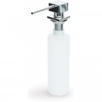 Elleci ADI02301 Dispenser sapone quadrato compatto (H 40mm)