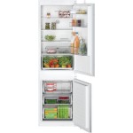 Bosch KIN865SE0 Serie 2 Frigorifero da Incasso Combinato No Frost classe E Altezza 177 cm Porta a traino
