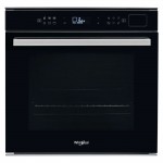 Forno da Incasso Multifunzione Elettrico Pirolito 60 cm Classe A+ Estetica Nera SteamSense Tecnologia 6° SENSO Whirlpool AKZMS 8680 BL