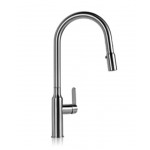 Miscelatore Monocomando da Cucina con Doccetta Estraibile Acciaio Inox Apell AP6050SS
