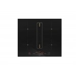 Airforce Innova Artis Prima 60 A Piano Cottura Incasso ad Induzione con Cappa Integrata 60 cm Versione Aspirante 4 Zone Nero - CCINN6002