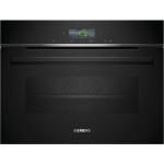Siemens CB734G1B1 iQ700 Forno da Incasso Multifunzione Compatto ecoClean Classe A+ Nero 