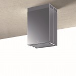 Baraldi GINZA Cappa a Parete 75 cm Inox – Aspirazione Perimetrale 800 m³/h - 01GIN075ST80